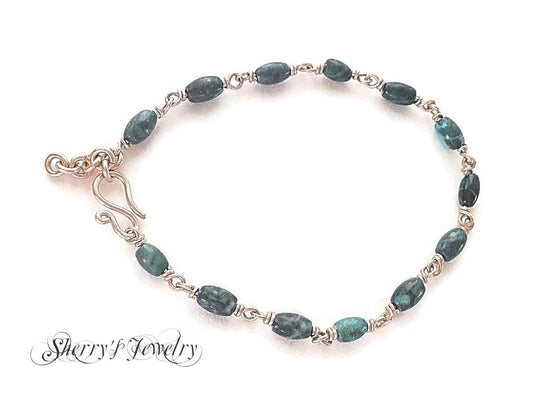 14kt Gold Jasper bracelet