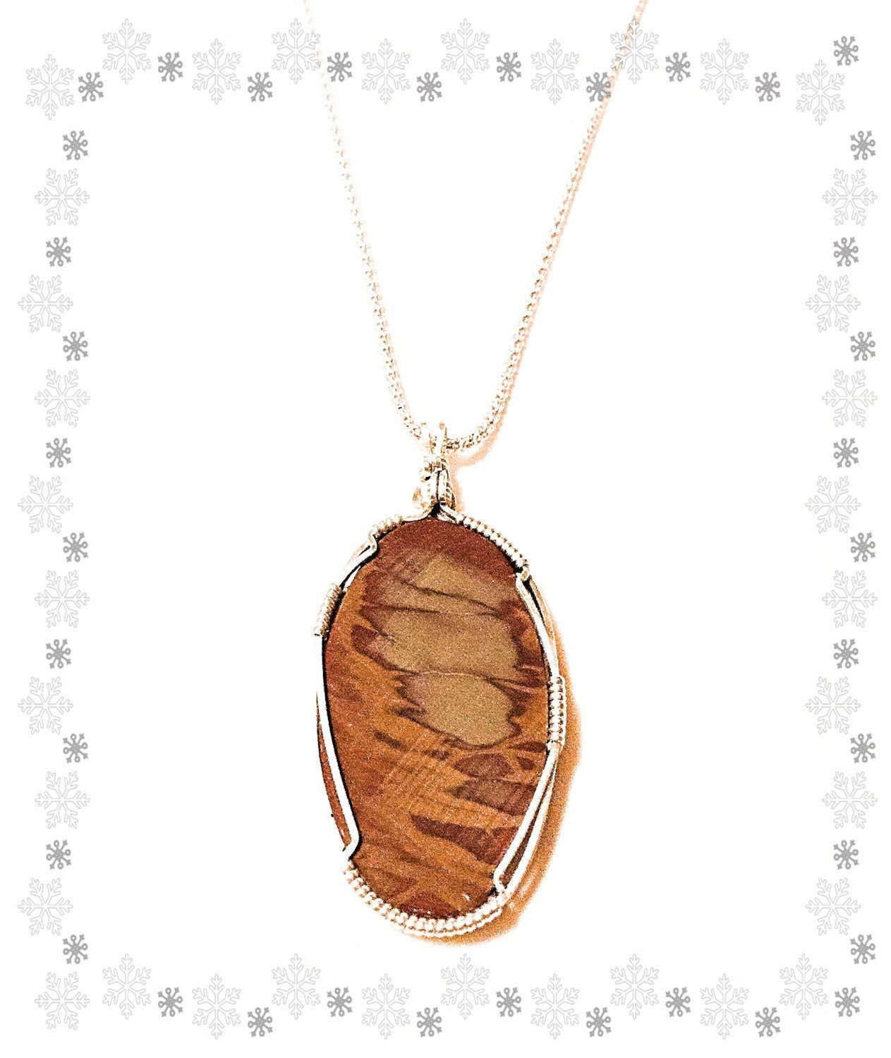 Handmade Sterling Silver Noreena Jasper Pendant